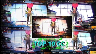 Top 10 Cc  New Lobby Cc Xml  Free Fire New Lobby Cc Xml  Normal Lobby Cc Xml  Free Cc Xml🥀💗 [upl. by Eaver]