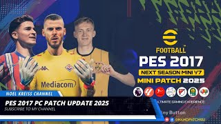 INSTALL PES 2017 PC UPDATE 2025 BISA BUAT PC SPEK KENTANG [upl. by Pump]