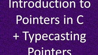 Programming Interview Different pointer types Typecasting pointers of different types [upl. by Arahc643]