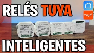 🔴Relés INTELIGENTES Wifi y Zigbee TUYA Smartlife  Alexa y Google Home [upl. by Nassah]