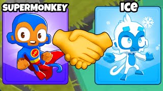 This ICE Combination might be too NICE Bloons TD Battles 2 [upl. by Arahsat]