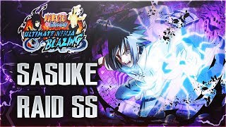 SASUKE RAID SS ANALYSE NARUTO SHIPPUDEN ULTIMATE NINJA BLAZING [upl. by Dranik984]