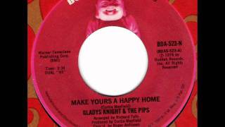 GLADYS KNIGHT amp the PIPS Make yours a happy home [upl. by Cadmar]