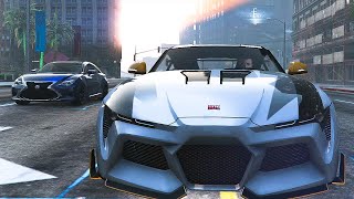 GTA Online Emperor Vectre Vs Dinka Jester RR  The Business End  Street Race [upl. by Ayidah]