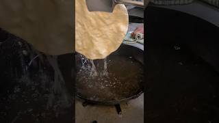 PoppadomHow to make papadomsPoppadom fryshorts [upl. by Dnana]