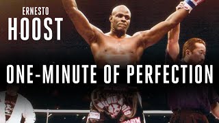 60Seconds of Ernesto Hoost using PERFECT Technique to Shut Down Opponents [upl. by Eenalem]