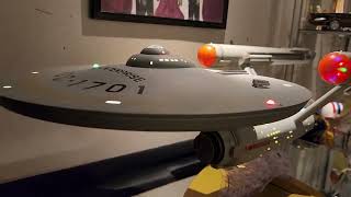 Analog Dan displays the Tomy 1350 th scale diecast USS Enterprise [upl. by Gisser887]