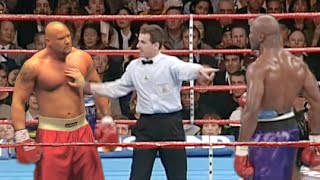 When Professional Wrestler Challenged Evander Holyfield [upl. by Rramel695]