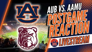 Postgame  Auburn vs Alabama AampM 2024  Stats and Initial Reactions [upl. by Kachine]