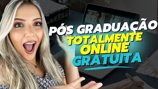 🔥 PÓS GRADUAÇÃO TOTALMENTE ONLINE e GRATUITA de FEDERAL ⚠️  Mari Rel [upl. by Ginelle52]