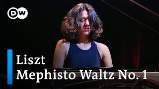 Franz Liszt Mephisto Waltz No 1  Khatia Buniatishvili Verbier 2011 [upl. by Shatzer841]