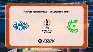 Molde FK vs Cercle Brugge KSV  Prediction  2425 UEFA Europa League 3QR  EA FC 24 [upl. by Noemad823]