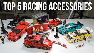 Top 5 LEGO Speed Champions Racing Accessories [upl. by Stoughton]