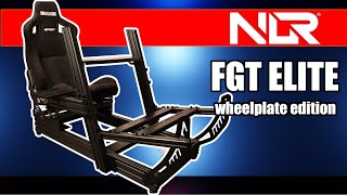 Review Next Level Racing FGT Elite wheel plate edition [upl. by Cayser146]