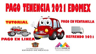 PAGO DE TENENCIA Y REFERENDO 2021 EDOMEX TUTORIAL [upl. by Otreblide757]