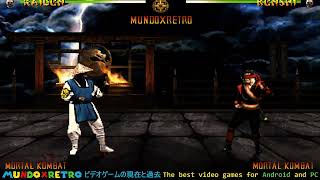 Sky Temple Stage mugen Mortal Kombat version Mundoxretro [upl. by Naud]