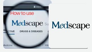 Medscape app  How to use Medscape  Easy drug search  Drug search app in Urdu [upl. by Gladine]