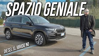 SKODA KODIAQ RESTYLING 20212022 NUOVO LOOK STESSA tanta SOSTANZA [upl. by Dilahk]