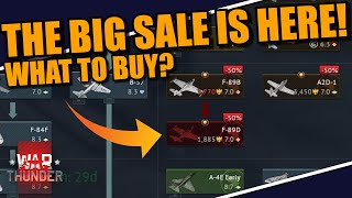 War Thunder  THE BIG SALE IS HERE What is the MOST effective THING to BUY RIGHT NOW [upl. by Nove]