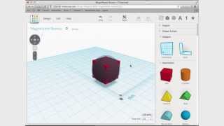 How to Create an Intersection in TinkerCAD [upl. by Cohbath]