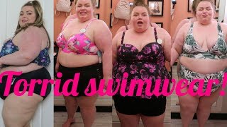 Plus size swimsuit try on [upl. by Atenaz]