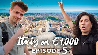 Rome on a Budget in just 2 days  Ep5 Italy [upl. by Anitnas]