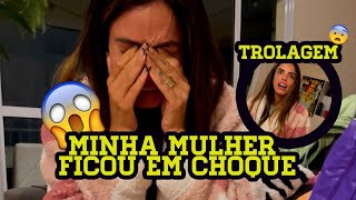 “Trollei minha esposa e ela ficou em choque” [upl. by Goldina]