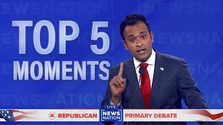 Viveks Top 5 Moments From the Fourth GOP Primary Debate [upl. by Rie831]