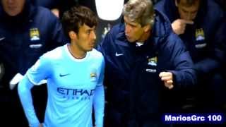 David Silva • Unbelievable Playmaker • HD [upl. by Llehsyar855]