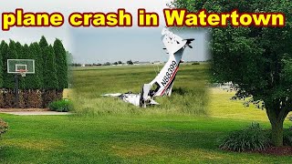 plane crash reported in Watertown Wisconsin [upl. by Segalman]