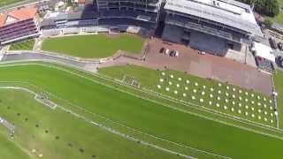 Aerial Footage of York Racecourse [upl. by Ingunna]