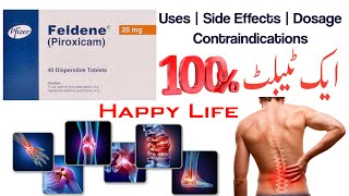 feldene 20 mg tablet uses in urdu  piroxicam 20mg  feldene capsule uses in urdu  piroxicam tab [upl. by Tymothy990]