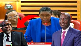 SABINA CHEGE SHOCKING REVELATION EXPOSING FAKE FERTILIZER SCANDAL ON CS LINTURI IMPEACHMENT MOTION [upl. by Angelico]