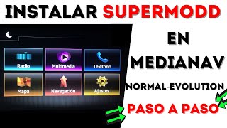 Como instalar Supermodd en Medianav NormalEvolution  UNBOXINGPLUS [upl. by Trinity571]