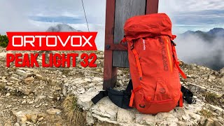 Ortovox Peak Light 32 🎒 Mein 1 Eindruck auf der Tour zum 🏔 Koflerjoch  1861m [upl. by Daza]