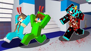 Escape From INFESTED PEPESANEXE in OMOCITY  Minecraft PE [upl. by Anthiathia]