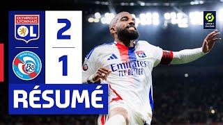 Résumé OL  Strasbourg  J34 Ligue 1 Uber Eats  Olympique Lyonnais [upl. by Enomsed]