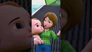 Be Careful At The Escalator Song  Kids Songs amp Nursery Rhymes  Shorts [upl. by Antony]