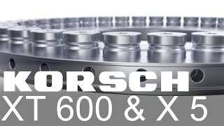 KORSCH XT 600 amp X 5 Segemented Die Table [upl. by Roxana378]