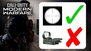 All Sniper OpticsScopes in Warzone Modern Warfare Season 3 [upl. by Eimac]