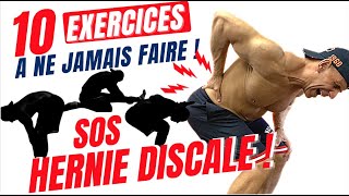 10 Exercices à ne JAMAIS FAIRE   HERNIE DISCALE GARANTIE  PARTIE 1 [upl. by Einahpet153]