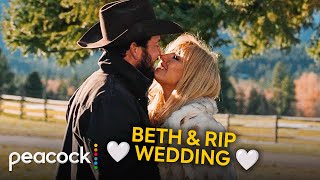 Yellowstone  Beth Dutton Rushes to Marry Rip Wheeler Before Prison [upl. by Imhskal]