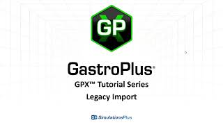 GPX™ Tutorial Series Legacy Import [upl. by Barayon814]