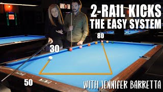 The Easiest 2 Rail Kick System with Jennifer Barretta and Rollie Williams [upl. by Dredi]