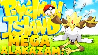 MEGA ALAKAZAM  Minecraft Pixelmon Island  Pokemon Mod  JeromeASF [upl. by Codie]