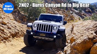 2N02 Burns Canyon to Big Bear  Overlanding with Jeep Gladiator Mojave [upl. by Acissey]