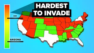 US States IMPOSSIBLE To Invade [upl. by Cheri866]