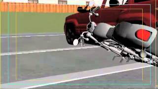 Motorcycle accident animation [upl. by Petit73]