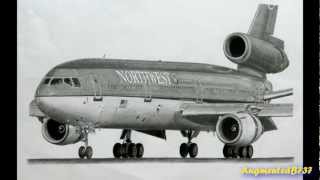 My Commercial Aircraft Drawings  1080P HD [upl. by Mazlack]