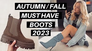 AUTUMN  FALL MUST HAVE BOOTS 2023  Ankle Boots Knee High Boots Shoe Collection [upl. by Andryc628]